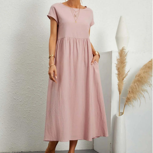 LP | Midi dress with side pocket
