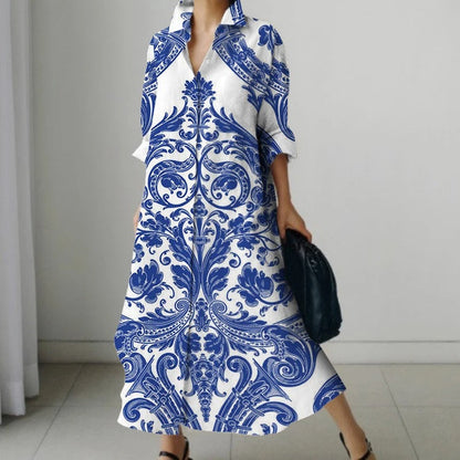 LP | Retro Printed Dress