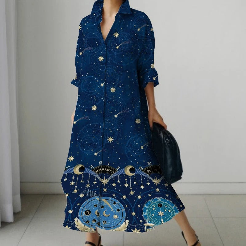 LP | Retro Printed Dress