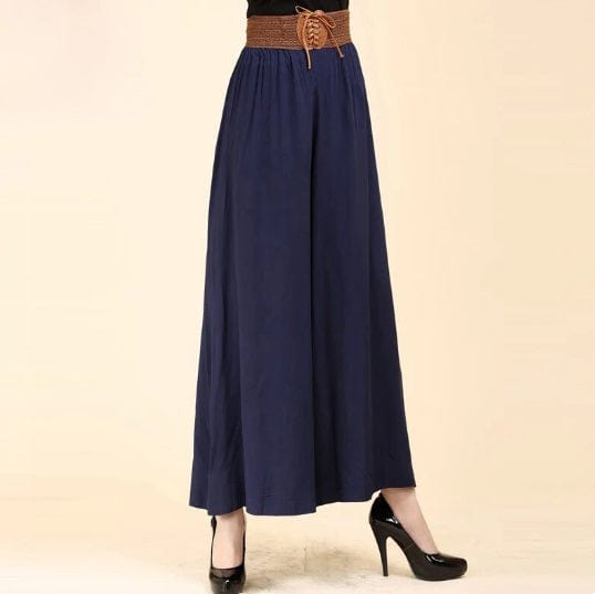 LP | Clothing with lacing, high waist, wide legs, vintage pants