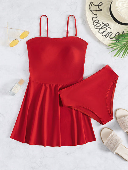LD | Colored conservative swimwear