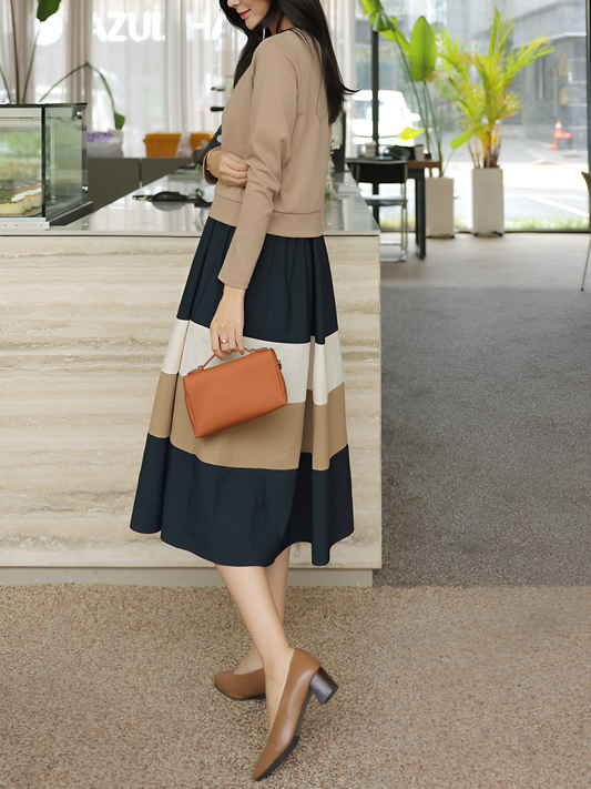 LP | Comfortable chic: Korean-inspired fall dress